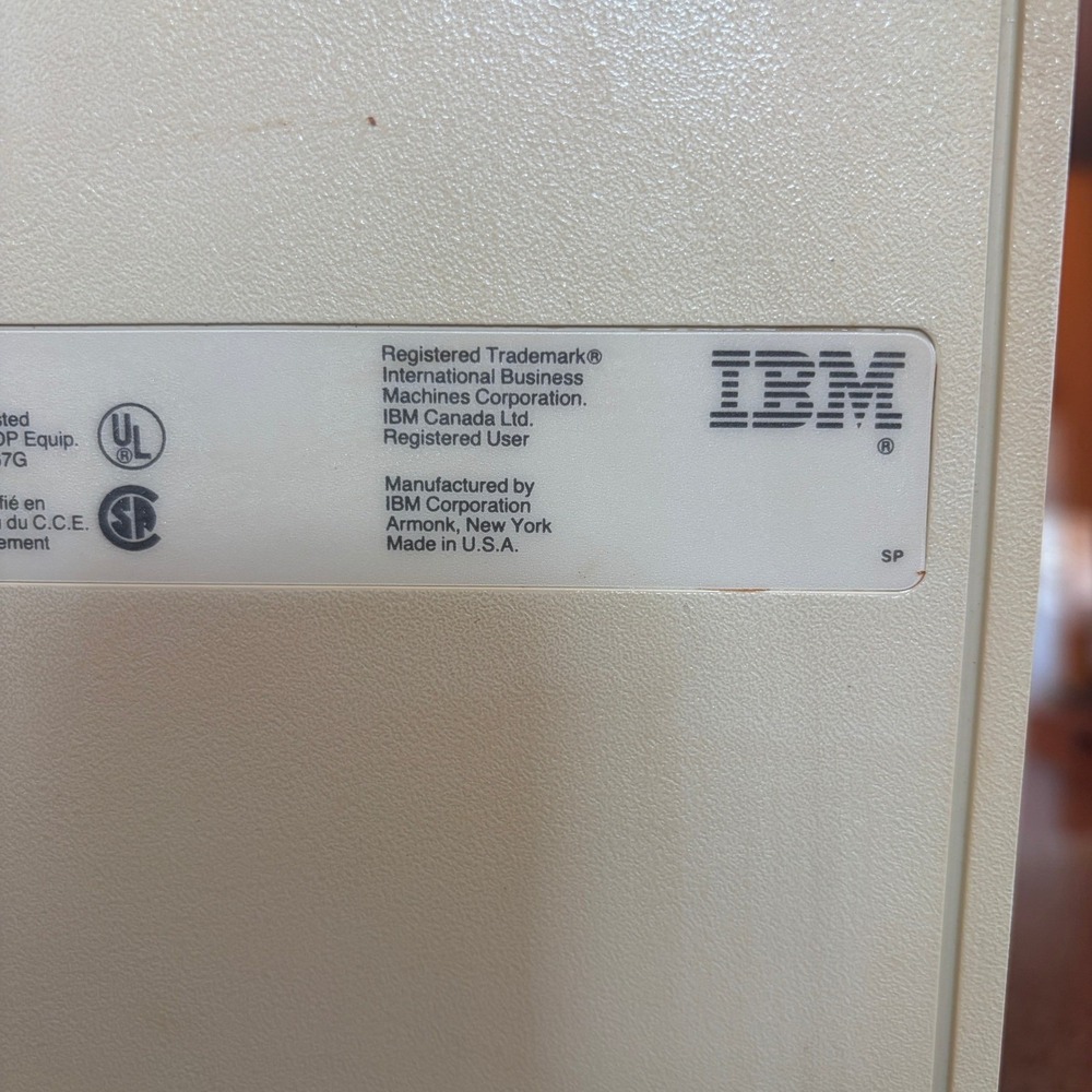 IBM PS/2 Model 25 All-in-One Computer Vintage 512KB RAM Beige Type 8525 - Picture 13 of 16